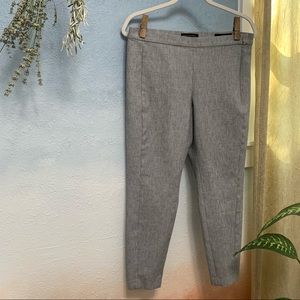 Banana Republic Legging Fit Grey Cropped Ankle Pants Size 10 Short